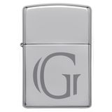 Zippo Çakmak G Harf Gümüş Gri