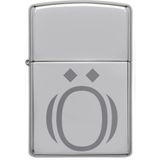 Zippo Çakmak O Harf Gümüş Gri