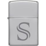 Zippo Çakmak S Harf Gümüş Gri