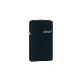 Zippo Çakmak Siyah Ince Slim Logo Çakmak 1618zl ehy-1618zl
