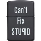 Zippo Can't Fix Stupid - Aptallığı Düzeltemezsin Dizayn Çakmak