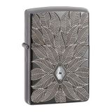 Zippo Carved Leaves Dizayn Armor® Kasa Çakmak