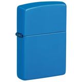 Zippo Classic Sky Blue Matte - Gök Mavi Dizayn Çakmak
