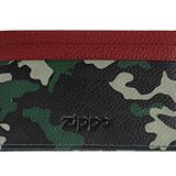 Zippo Erkek Kredi Kartı Kılıfı Kamuflaj Yeşil Cüzdan Yeşil (Yeşil)