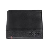 Zippo Erkek Nappa Kredi Kartı Cüzdanı Siyah Cüzdan Siyah (Siyah)