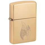 Zippo Filigree Flame High Polish Brass Dizayn Çakmak