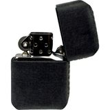 Zippo Handmade El Yapımı Hakiki Deri Zippo Modeli Çakmak Antrasit