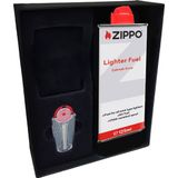 Zippo Hediyelik Zippo Kutu ikmal Seti Benzin Taş ve Hediyelik Kutu Seti