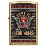 Zippo In Guns We Trust Dizayn Çakmak