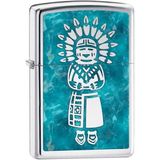 Zippo Indian Princess - Kızılderili Prenses Dizayn Çakmak