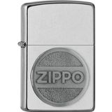Zippo Orijinal Benzinli Fırtına Çakmak - Sokak Krom (Zippo Logo TDV)