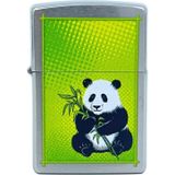 Zippo Panda Bear Sitting With Bamboo Dizayn Çakmak