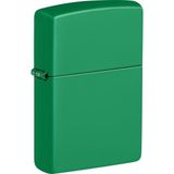Zippo Regular Green Grass Matte - Çimen Yeşili Mat Dizayn Çakmak