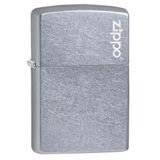 Zippo Regular Street Chrome Dik Logo Çakmak