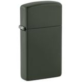 Zippo Slim Green Matte Dizayn