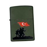 Zippo Turkey Soldiers Flag Design Çakmak 221-067542 (1-1)