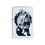 Zippo Wolf Mountain Compass Dizayn Çakmak