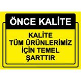 ZiPrinter Önce Kalite. Kalite Tüm Ürünlerimiz Için Temel Şarttır Isg Uyarı Levhası Pvc A4 21X30 cm - 21 x 30 cm