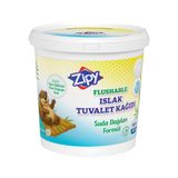 Zipy Islak Tuvalet Kağıdı 500 Adet –%100 Selüloz, Tuvalete Atılabilir, Suda Çözünen Yeni Nesil FormpA