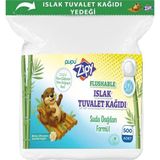 Zipy Yedek Islak Tuvalet Kağıdı 500 Adet – Suda Dağılan Formül, Tuvalete Atılabilir Hijyeni - Çok Renkli