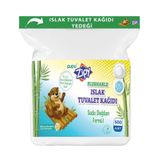 Zipy Yedek Islak Tuvalet Kağıdı 500 Adet – Suda Dağılan Formül, Tuvalete Atılabilir Hijyenik Refil