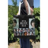Zipzap Alice In Borderland V1 Çift Taraflı Yazlık Kışlık Kanvas Baskı Bez Çanta Dizi Film