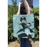 Zipzap Ao No Exorcist V1 Yazlık Kışlık Çift Taraflı Kanvas Baskı Bez Çanta Anime Çantası