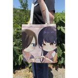 Zipzap Boku No Kokoro No Yabai Yatsu V2 Yazlık Kışlık Çift Taraflı Kanvas Baskı Bez Çanta Anime Çantası