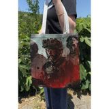 Zipzap Call Of Duty V3 Çift Taraflı Kanvas Baskı Bez Çanta Bilgisayar Oyun Video Oyunu