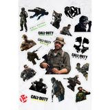 ZipZap Call of Duty Video Oyun Telefon Laptop Yapışkanlı Folyo Sticker Paketi (20 ADET)