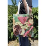 Zipzap Clannad: After Story V2 Yazlık Kışlık Çift Taraflı Kanvas Baskı Bez Çanta Anime Çantası