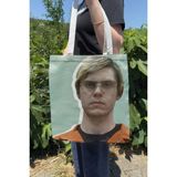 Zipzap Dahmer V2 Çift Taraflı Yazlık Kışlık Kanvas Baskı Bez Çanta Dizi Film