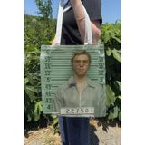 Zipzap Dahmer V3 Çift Taraflı Yazlık Kışlık Kanvas Baskı Bez Çanta Dizi Film