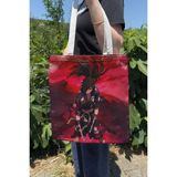 Zipzap Dororo V5 Yazlık Kışlık Çift Taraflı Kanvas Baskı Bez Çanta Anime Çantası