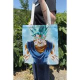 Zipzap Dragon Ball V4 Yazlık Kışlık Çift Taraflı Kanvas Baskı Bez Çanta Anime Çantası