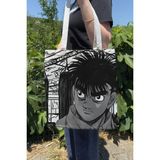 Zipzap Hajime No Ippo V4 Yazlık Kışlık Çift Taraflı Kanvas Baskı Bez Çanta Anime Çantası