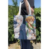 Zipzap Highschool Of The Dead V3 Yazlık Kışlık Çift Taraflı Kanvas Baskı Bez Çanta Anime Çantası