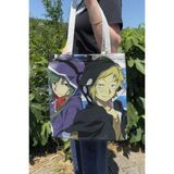Zipzap Kagerou Project V1 Yazlık Kışlık Çift Taraflı Kanvas Baskı Bez Çanta Anime Çantası