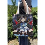 Zipzap Kill La Kill V4 Yazlık Kışlık Çift Taraflı Kanvas Baskı Bez Çanta Anime Çantası