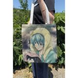 Zipzap Kuroko No Basket V2 Yazlık Kışlık Çift Taraflı Kanvas Baskı Bez Çanta Anime Çantası
