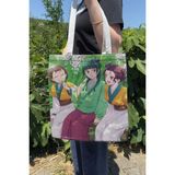 Zipzap Kusuriya No Hitorigoto V2 Yazlık Kışlık Çift Taraflı Kanvas Baskı Bez Çanta Anime Çantası