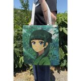 Zipzap Kusuriya No Hitorigoto V3 Yazlık Kışlık Çift Taraflı Kanvas Baskı Bez Çanta Anime Çantası