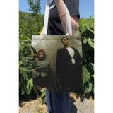 Zipzap Leon The Professional V5 Çift Taraflı Yazlık Kışlık Kanvas Baskı Bez Çanta