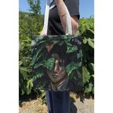 Zipzap Levi Ackerman V4 Yazlık Kışlık Çift Taraflı Kanvas Baskı Bez Çanta Anime Çantası