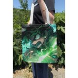 Zipzap My Hero Academia V3 Yazlık Kışlık Çift Taraflı Kanvas Baskı Bez Çanta Anime Çantası