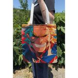 Zipzap My Hero Academia V4 Yazlık Kışlık Çift Taraflı Kanvas Baskı Bez Çanta Anime Çantası