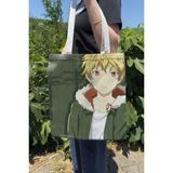 Zipzap Noragami V5 Yazlık Kışlık Çift Taraflı Kanvas Baskı Bez Çanta Anime Çantası