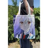 Zipzap Plastic Memories V4 Yazlık Kışlık Çift Taraflı Kanvas Baskı Bez Çanta Anime Çantası