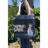 Zipzap Pyramid Game K Drama Kdrama V1 Çift Taraflı Yazlık Kışlık Kanvas Baskı Bez Çanta Dizi Film