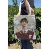 Zipzap Study Group K Drama Kdrama V1 Çift Taraflı Yazlık Kışlık Kanvas Baskı Bez Çanta Dizi Film